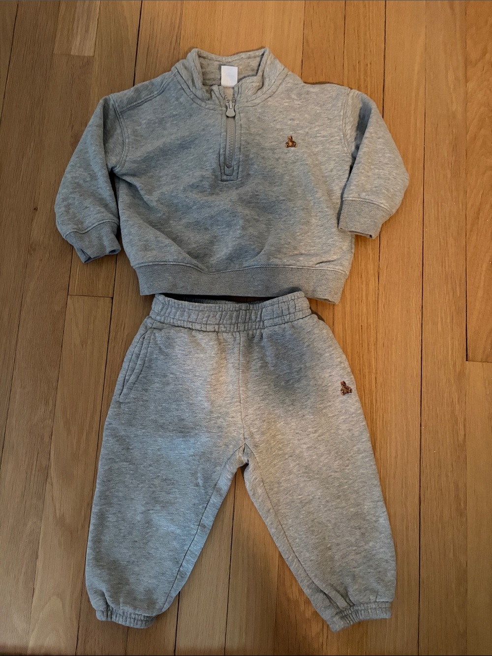 Toddler Gap Grey Sweatshirt and Joggers Set